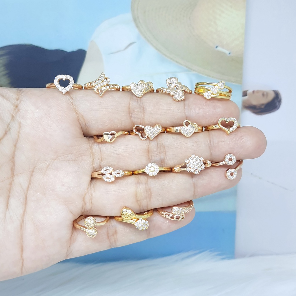 Xuping Cincin Anak Cantik Warna Gold Emas - BR324