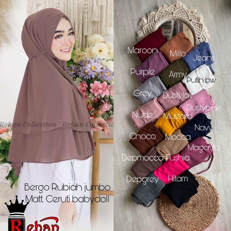 Rubiah Jumbo / DUA LAYER JUMBO CERUTI