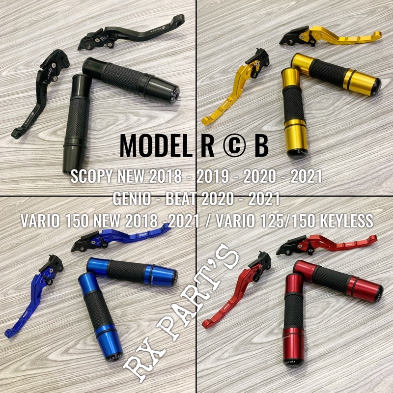 HANDLE REM CNC + HANDGRIP CNC MODEL R © B , SCOPY NEW 2018 - 2019 - 2020 - 2021 - 2022 , GENIO , BEA