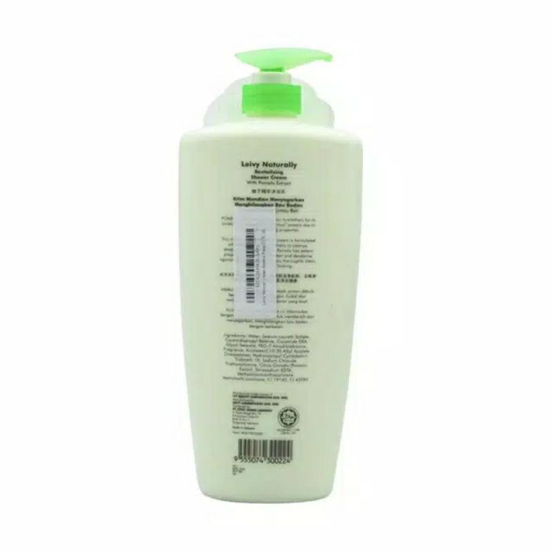 LEIVY Shower Cream 1150ML Botol Pump Pomelo Extract / Sabun Mandi