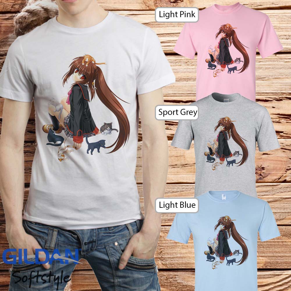 premium kaos anime anak / dewasa anime little buster 04