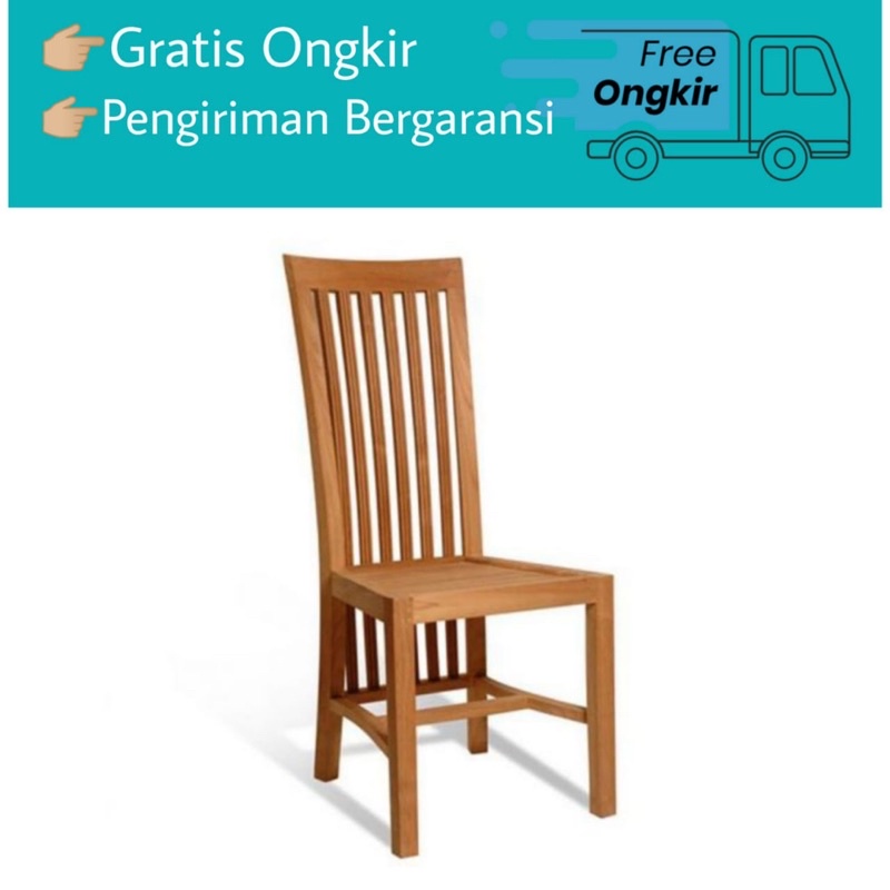 Jual Kursi Makan Minimalis Jati Bagus ( Kursi Makan Jati - Kursi Makan