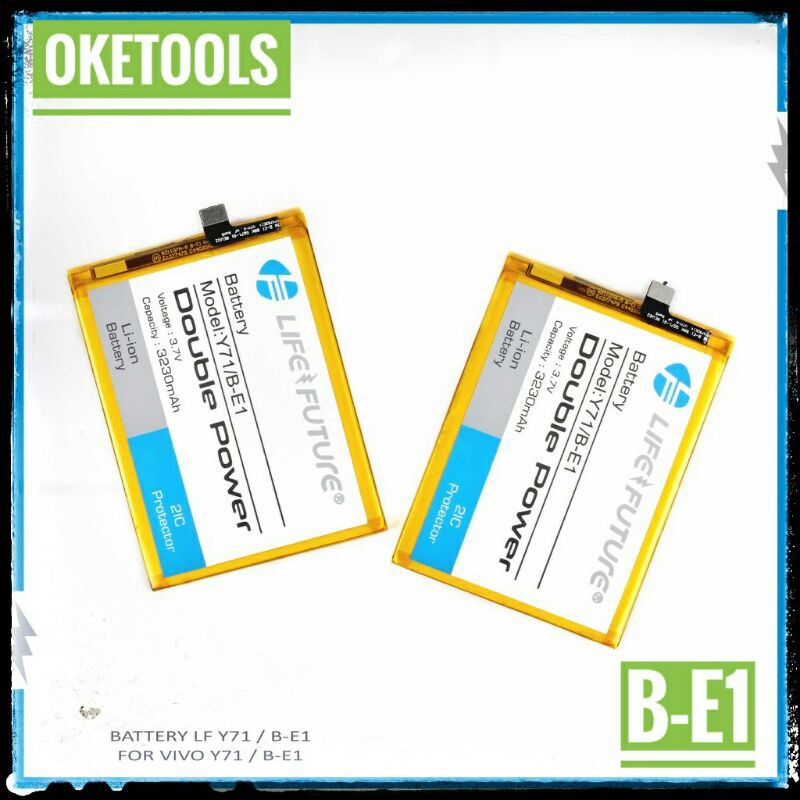 Baterai Vivo Y71 B-E1 Y-71 B E1 Original LF Double IC