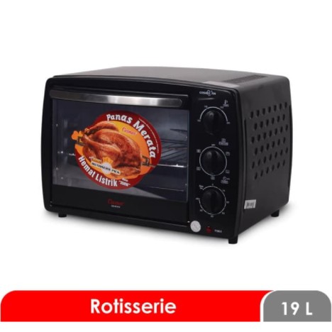 Cosmos Oven Listrik 19 Liter Low Watt CO-9919 19L CO9919 GARANSI