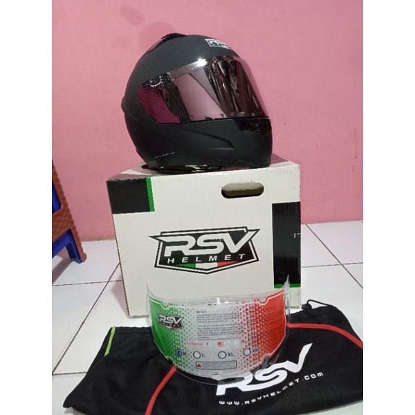 Helm RSV FF500 black doff second