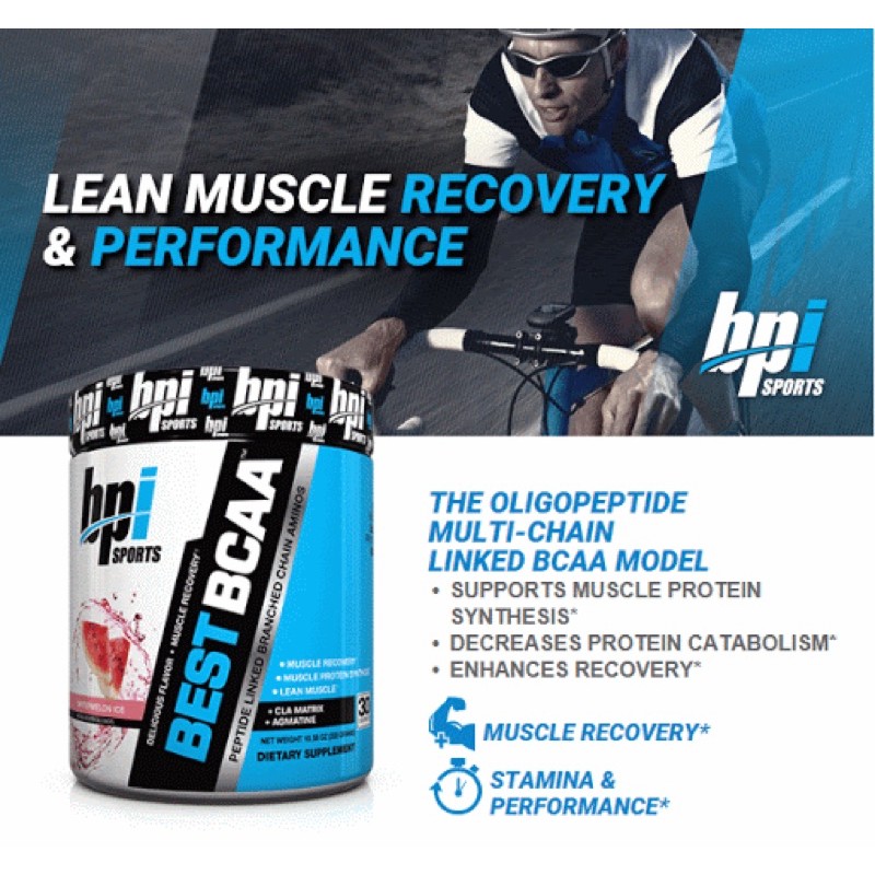 BPI BEST BCAA PLUS CLA 30 SERVING BCAA POWDER SUPLEMEN FITNES KESEHATAN GYM MAKANAN PEMBAKAR LEMAK