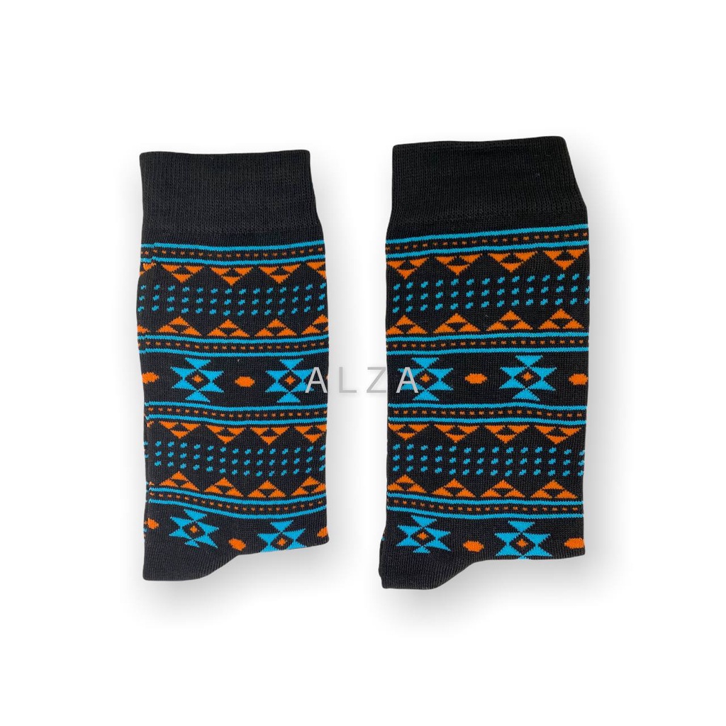 Kaos Kaki Motif Tribal Oldschool Panjang S19