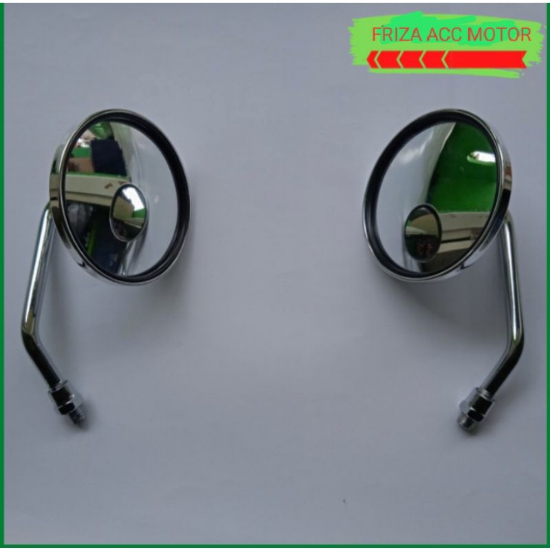 SPION FAZZIO GRAND FILANO MODEL BULAT CROME-KACA CEMBUNG