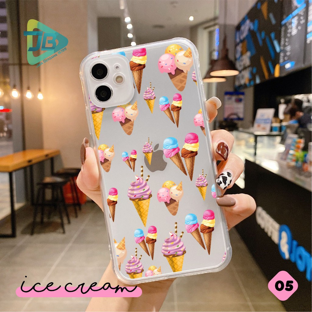 Softcase choice ICE CREAM Samsung J2 GRAND PRIME J4+ J7 A01 CORE A10 A10S A11 A20S JB2398