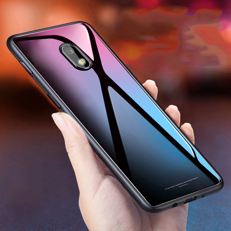 Best IMPORT case for samsung galaxy j5 j7 j3 2017 case tempered glass back cover silicone edge