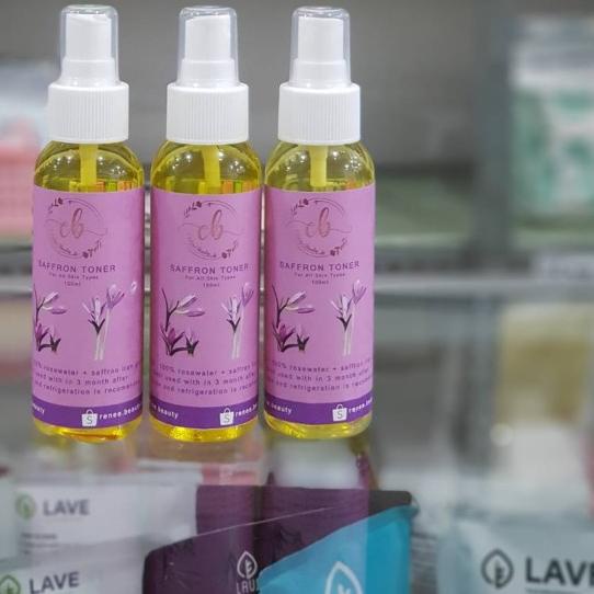 ➮ Toner Wajah Bunga Saffron Asli Gold Of IRAN plus Rose Water ♔