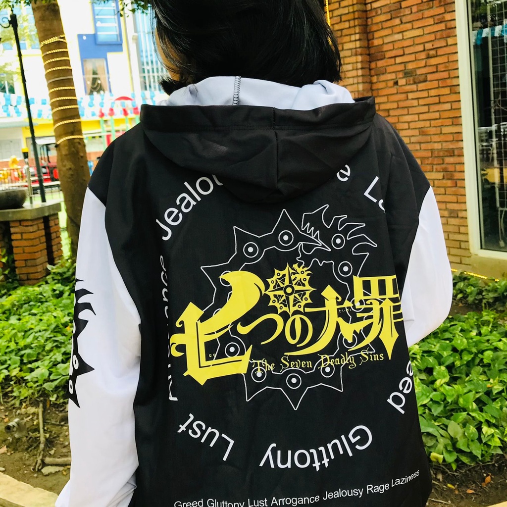 Jaket Seven Deadly Sins Adidaspoly Fullprint