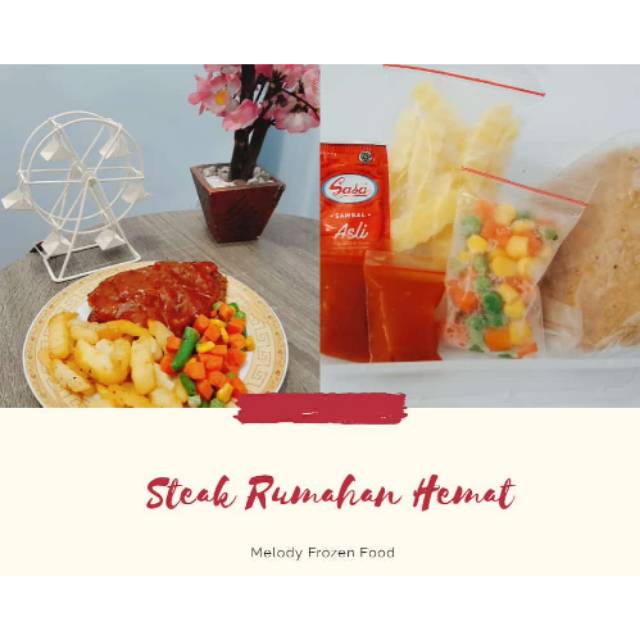 

Beef Steak rumahan hemat