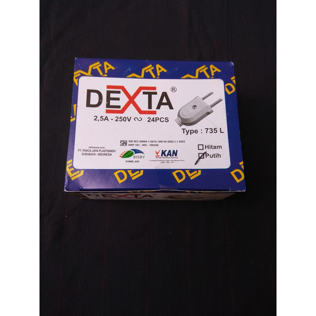 DEXTA Steker Gepeng Putih