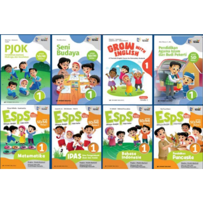 Erlangga kurikulum merdeka kelas 1