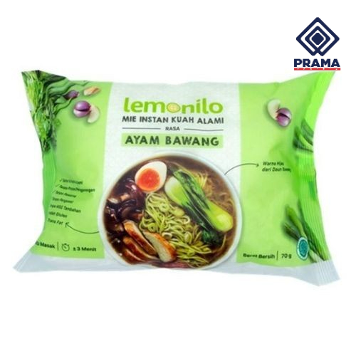 

LEMONILO MIE INSTAN RASA AYAM BAWANG 70 GR