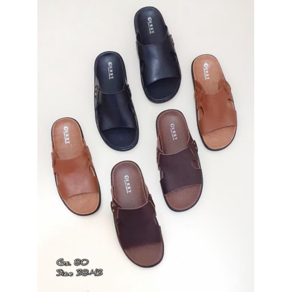 SANDAL KULIT SAPI ASLI, SANDAL COWOK, SANDAL PRIA