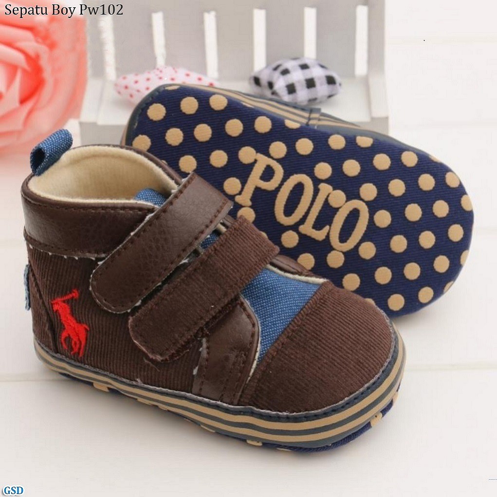 Sepatu Boy PW102/ Sepatu Bayi Laki-Laki/ Sepatu Bayi Terbaru