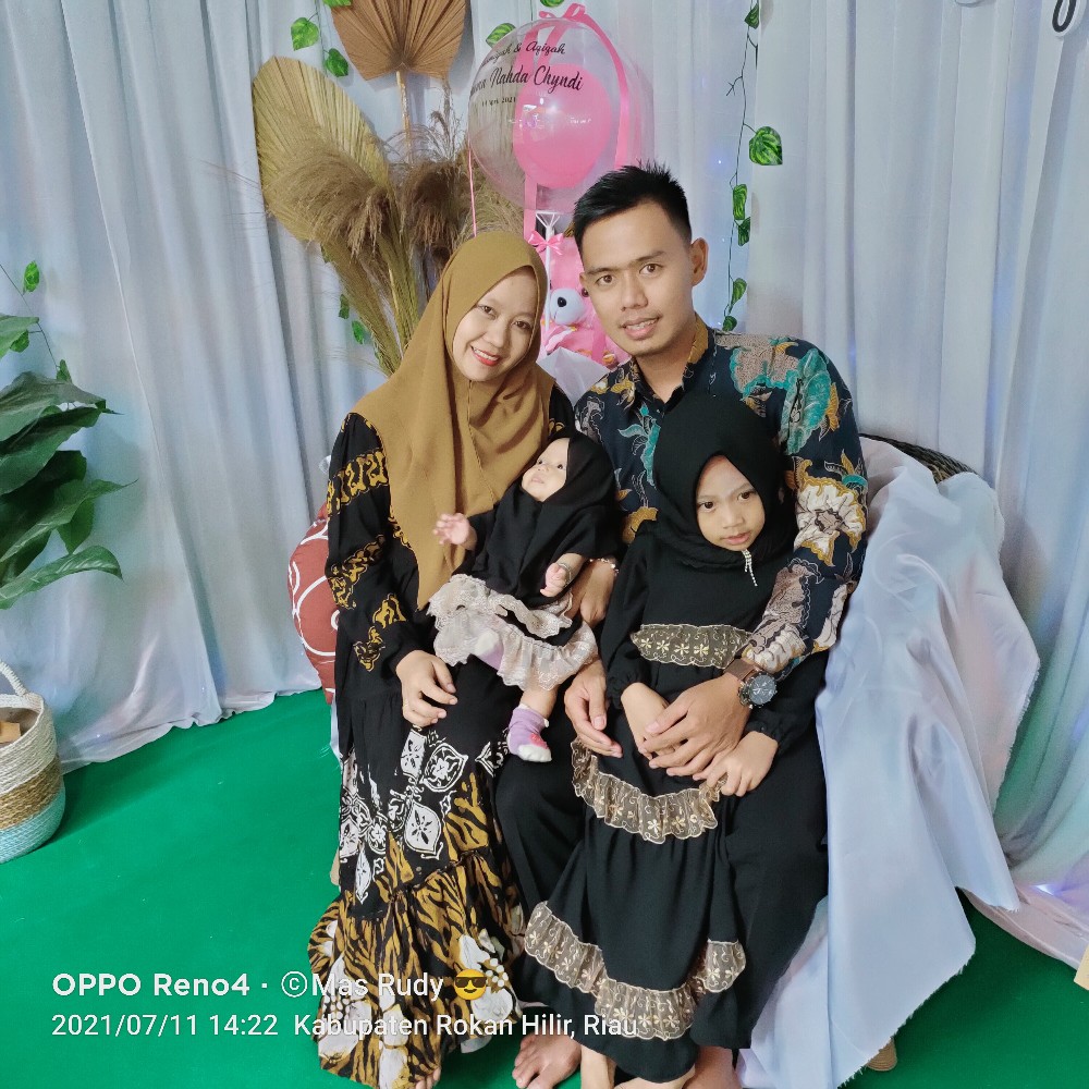 Dedaun Navy Panjang Kemeja Batik Pria Full Furing Bahan Katun Cabut Primisima