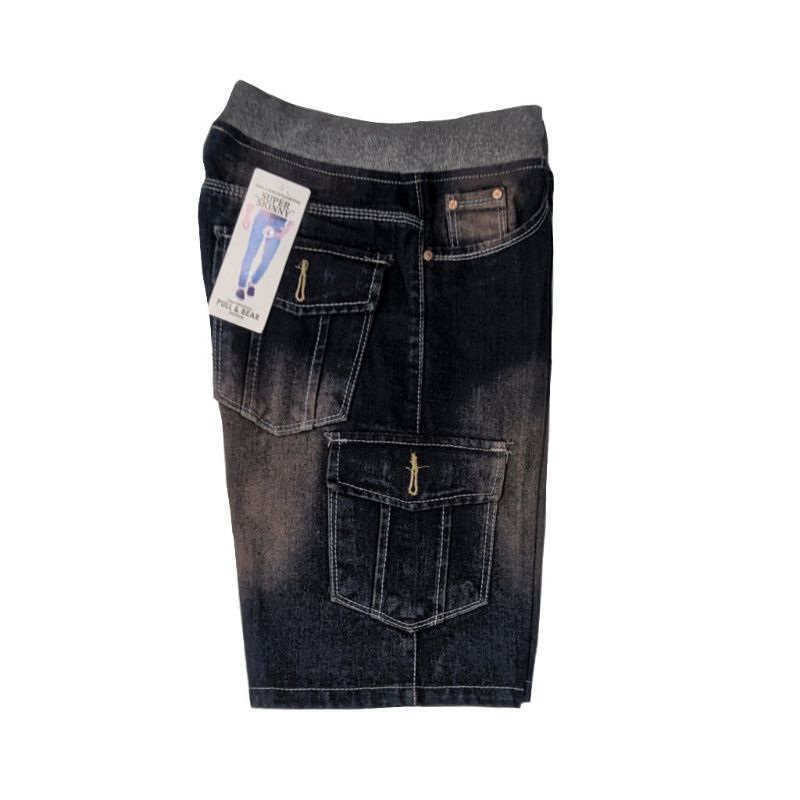 JEANS PENDEK CARGO RIP