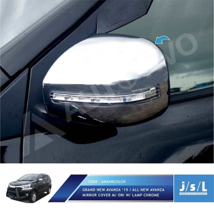 Cover Spion LED Grand All New Avanza Xenia Model Ori Mirror Cover