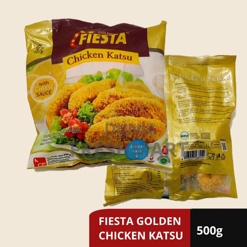 

Fiesta Golden Chicken Katsu Dengan Saus Keju 500gr Golden Katsu