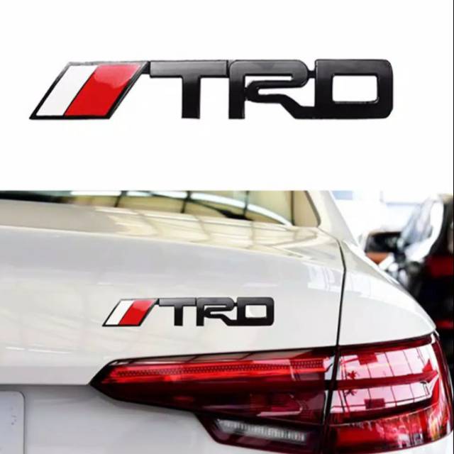 [COD] Emblem TRD variasi mobil bahan metal