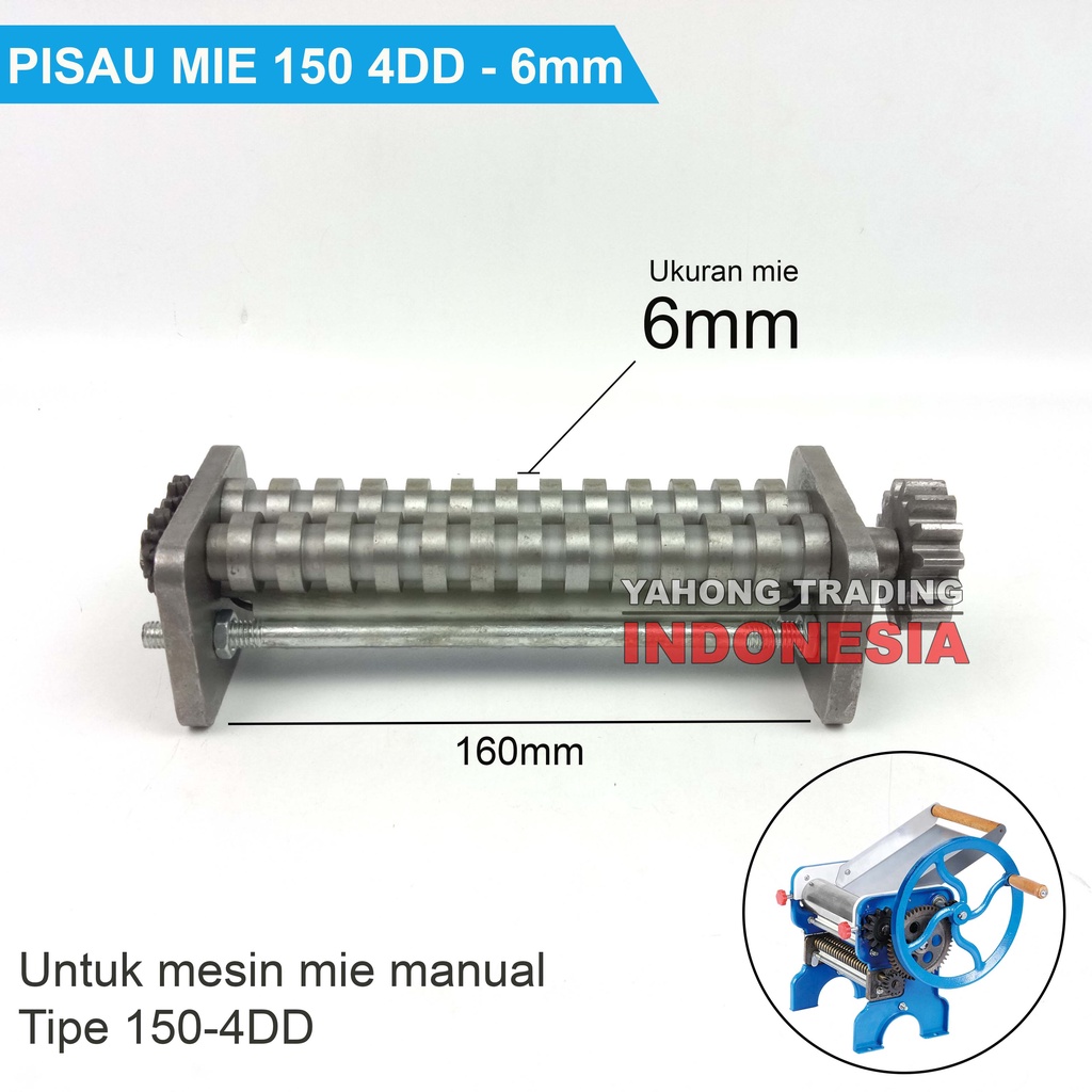 Pisau Cutter Mesin Cetak Gilingan Mie Noodle Maker 150-4DD 6mm