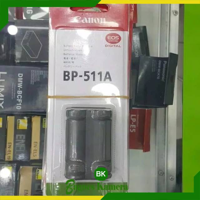 Baterai Untuk Kamera Canon Baterai Canon BP511A / BP-511A untuk Canon 10D 20D 30D 40D 50D 5D D30