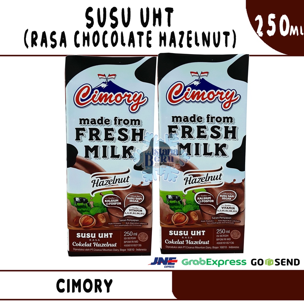 

Cimory Susu UHT Chocolate Hazelnut 250ml