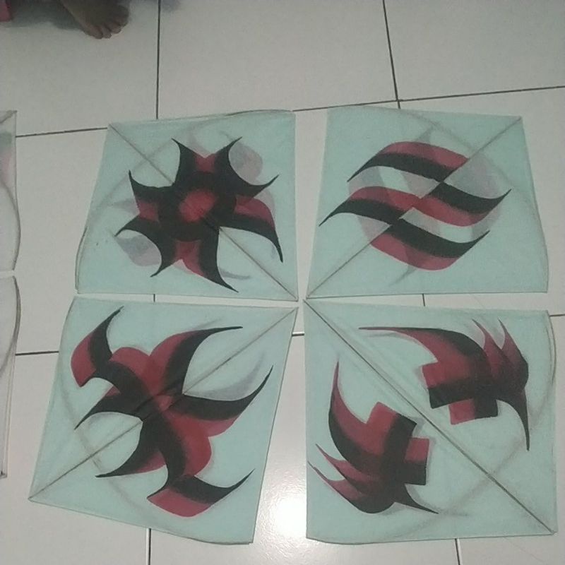 Layangan Seot Bandung Cililin isi 50pcs