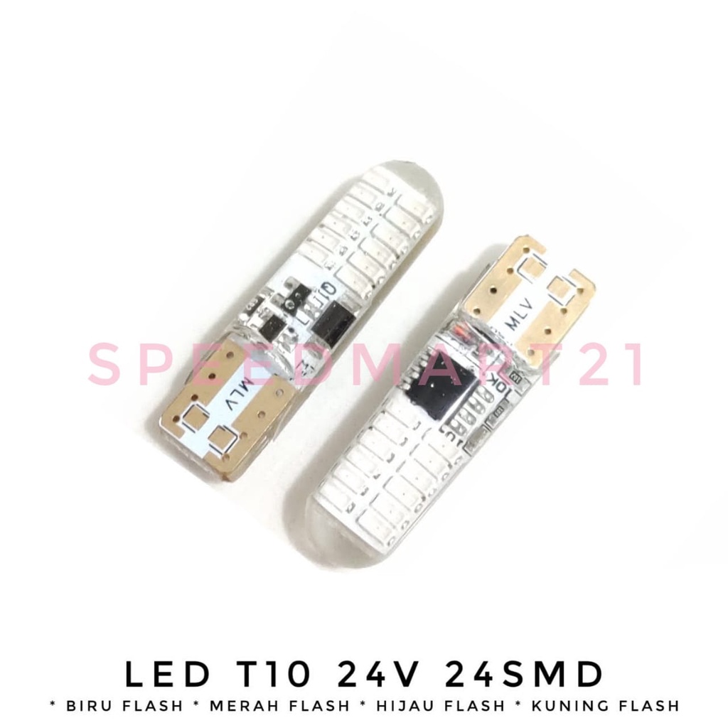 LED T10 24V 24SMD SILICON