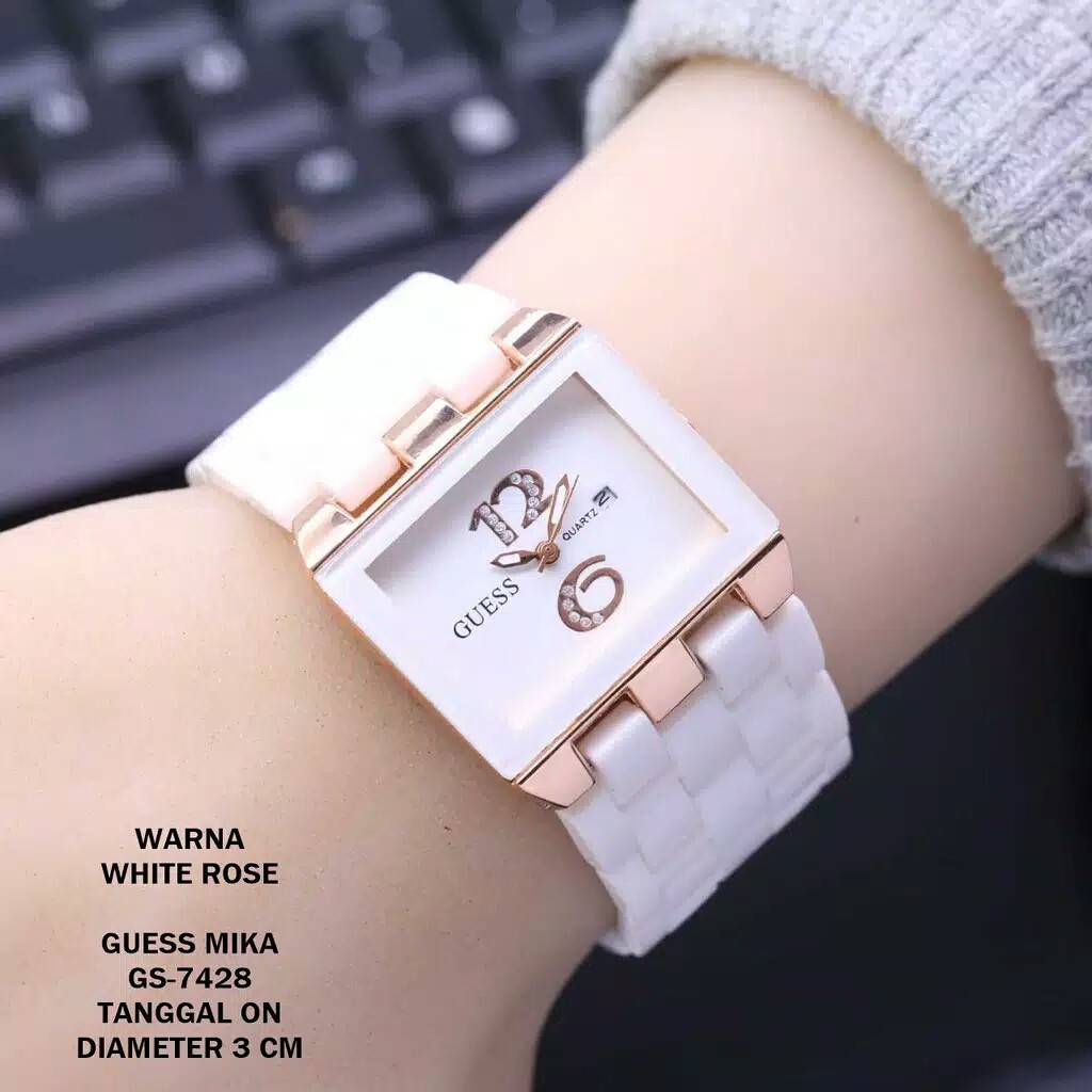 jam tangan wanita GS E7428 GUESS MIKA