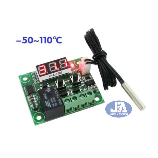 W1209 Thermostat Digital Temperature Controller Modul Pengatur Suhu Di