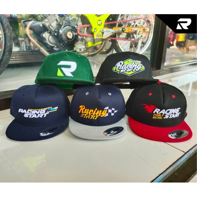 Topi Racing Start Model Snapback | Topi Snapback | Topi Racing LIMITEDITION