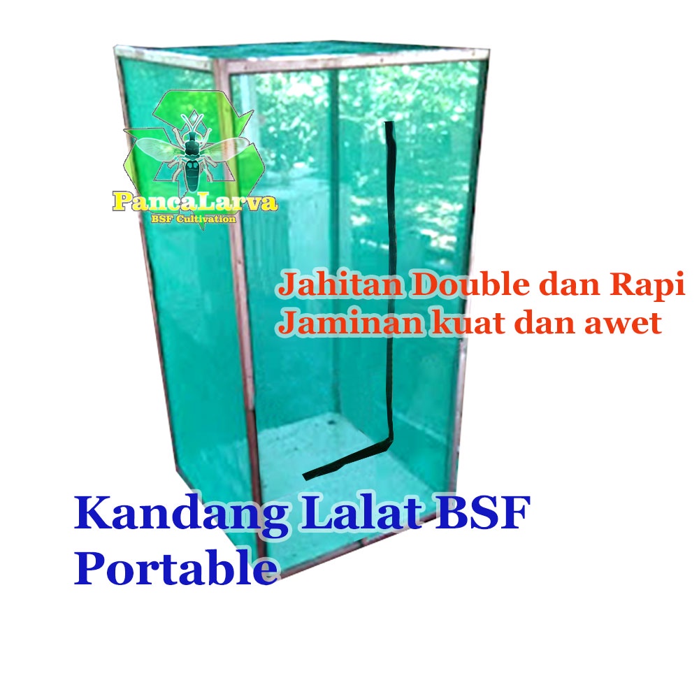 Kandang lalat bsf portable 1x1x2 siap pakai