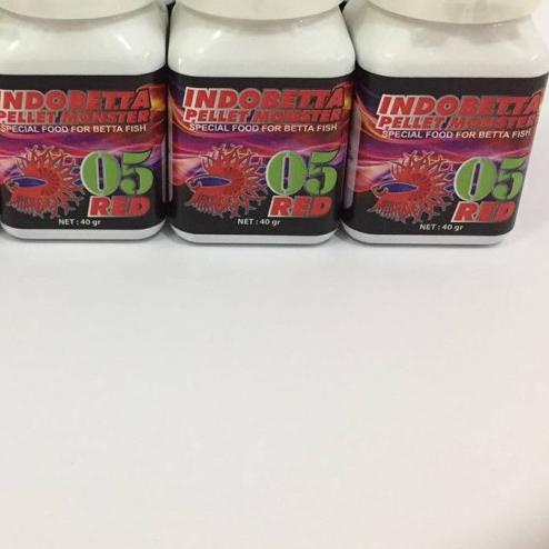 Pellet monster RED 05/pakan ikan cupang giant/pakan indukan