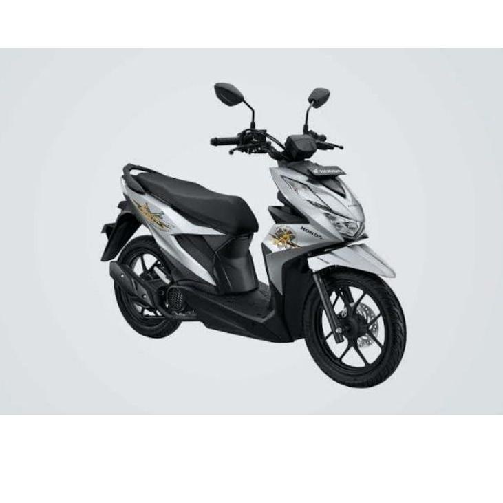 Harga Baru✨ Dasi Depan Dudukan Plat Nomor Carbon Honda Beat LED Street Deluxe 2020 Motif Kevlar | BI