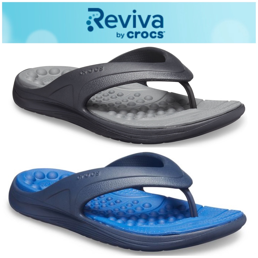 CROCS / Crocs Jepit / Sandal Jepit Crocs / Crocs Reviva / Sandal Jepit / Sendal Jepit / Sandal Crocs