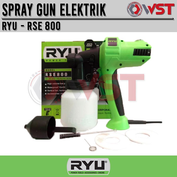 Spray Gun Elektrik RYU RSE800 / Semprotan Cat Elektrik RSE 800