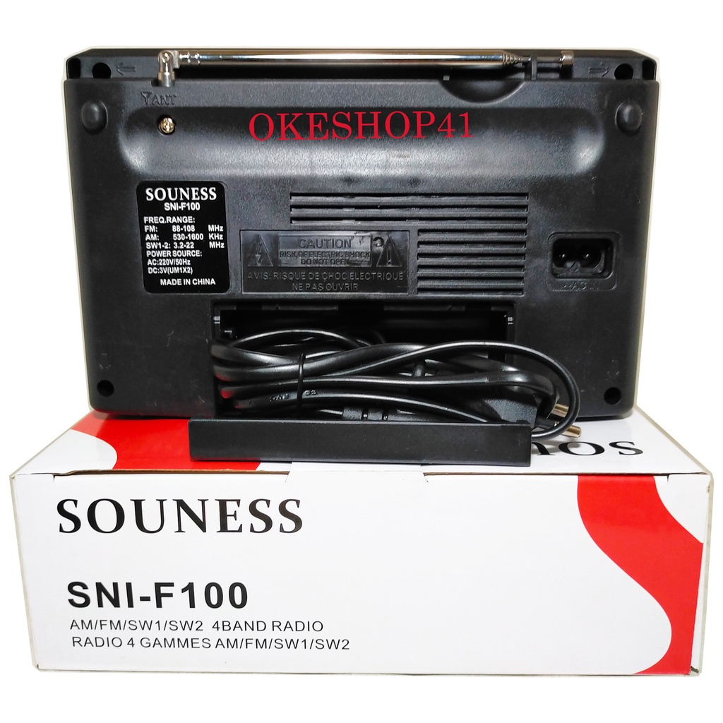 Radio Portable Souness F-100 Portable Am Fm Sw