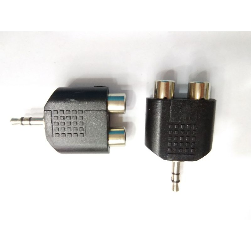 Jack Cabang / Jack converter 2 RCA To Akai mini 3,5mm stereo