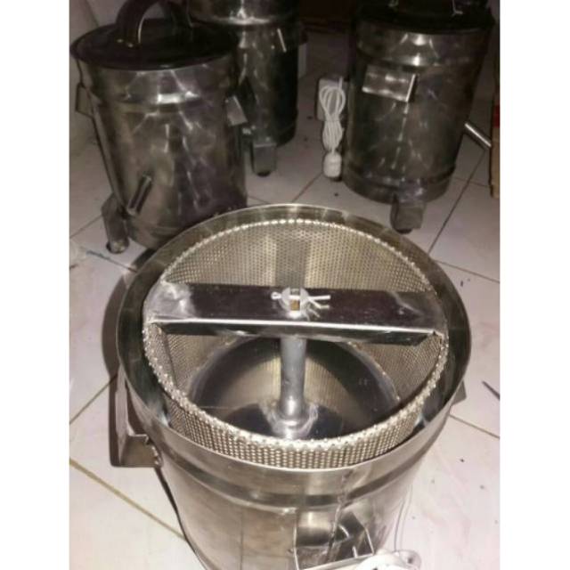 RANTANGSHOP SPINNER 3 lt / 1.5 Kg ALAT MESIN PENIRIS PENGERING MINYAK ELEKTRIK GORENGAN ABON BAWANG