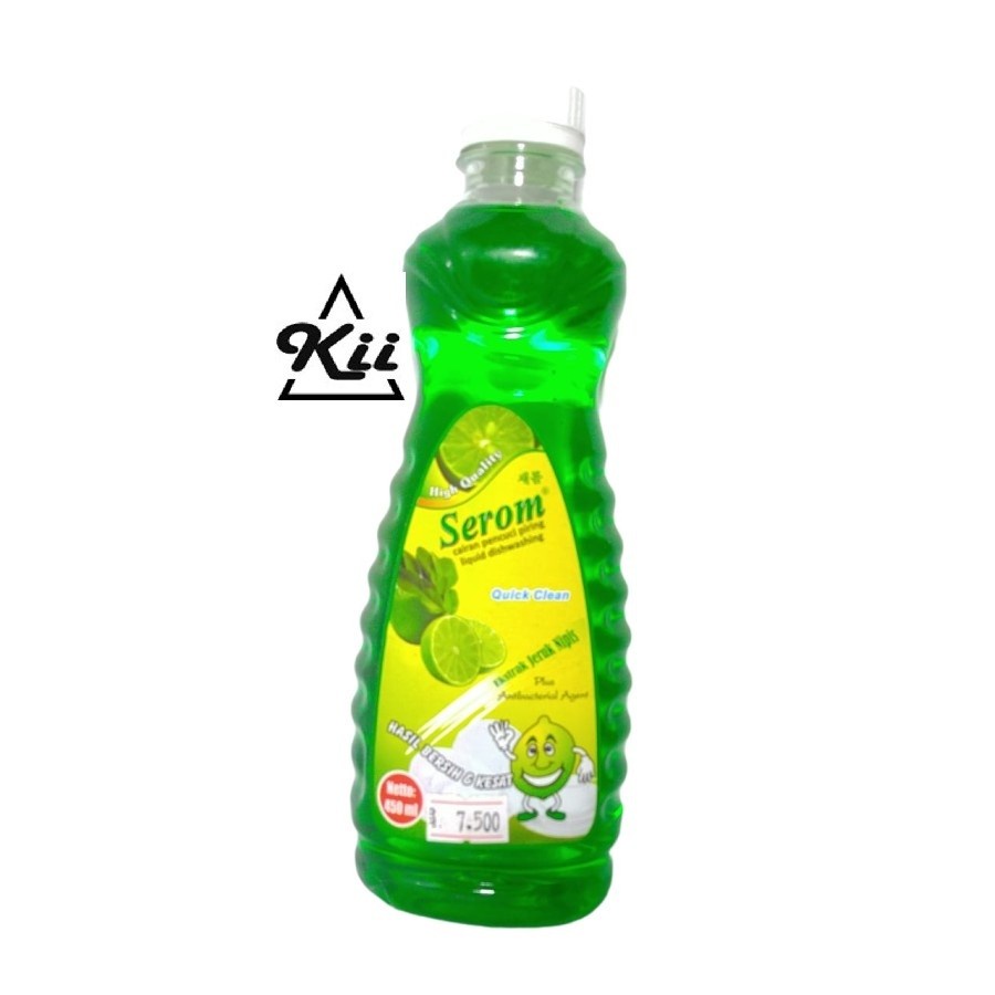 SEROM Sabun Cuci Piring Botol 450ml aroma Jeruk Nipis