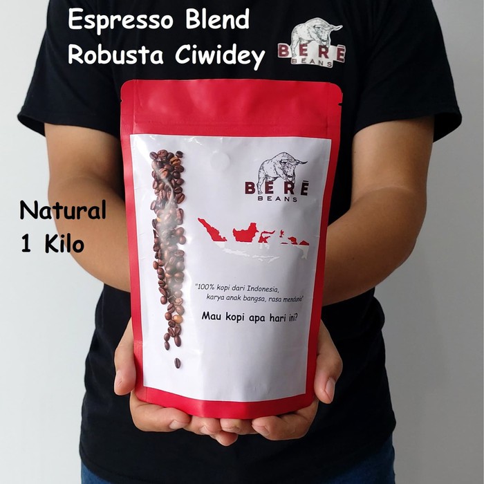 ESPRESSO BLEND Robusta Ciwidey 1 KILO 1KG  Es Kopi Susu Coffee Bean