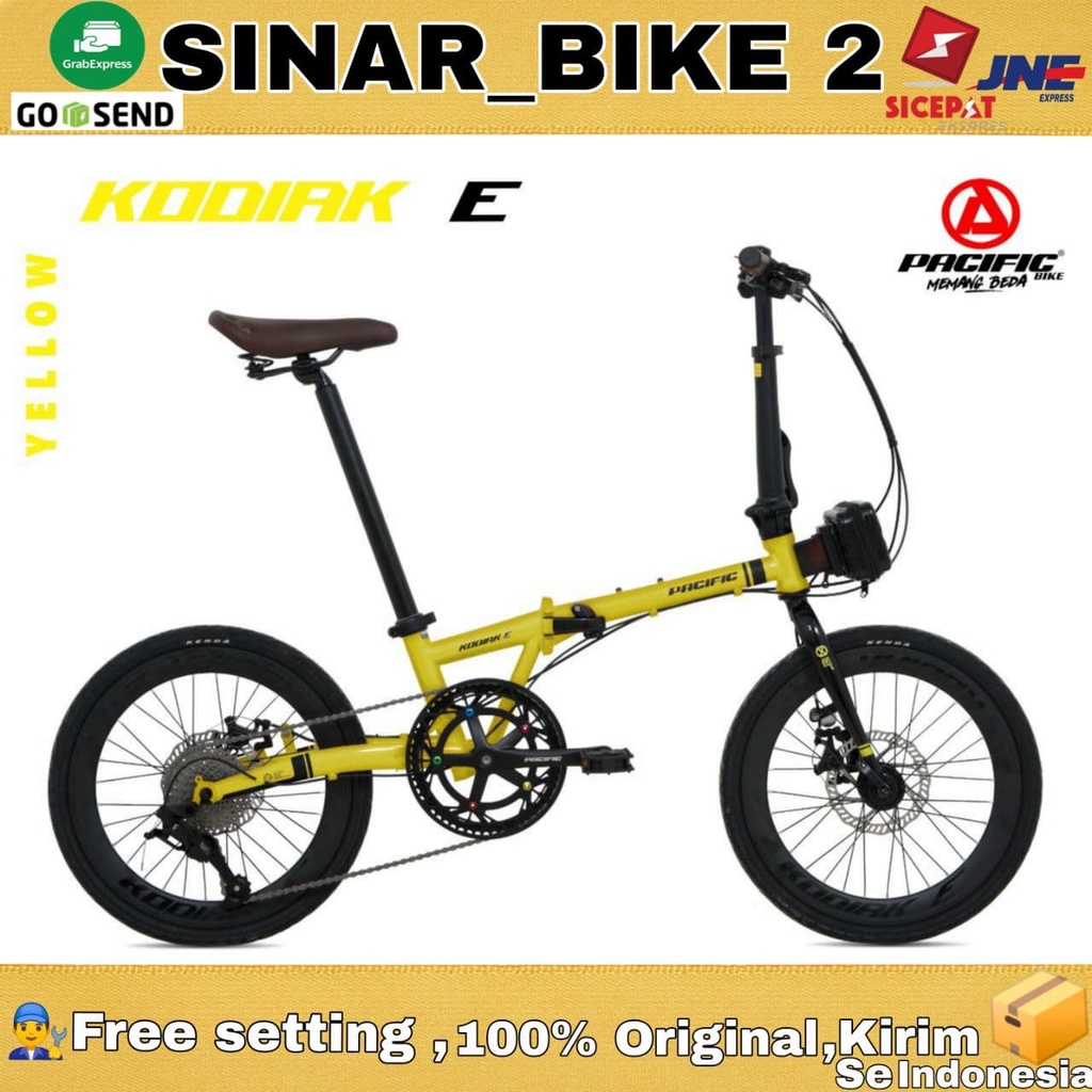 Sepeda Lipat Pacific Kodiak E 16 20 Inch