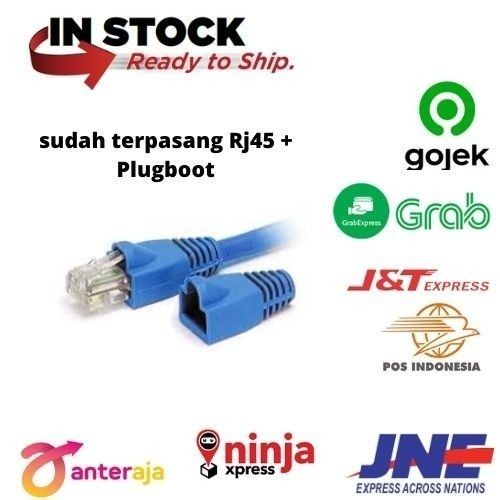 Kabel LAN 50M Vascolink FTP CAT6 Khusus OUTDOOR 50 Meter siap pakai