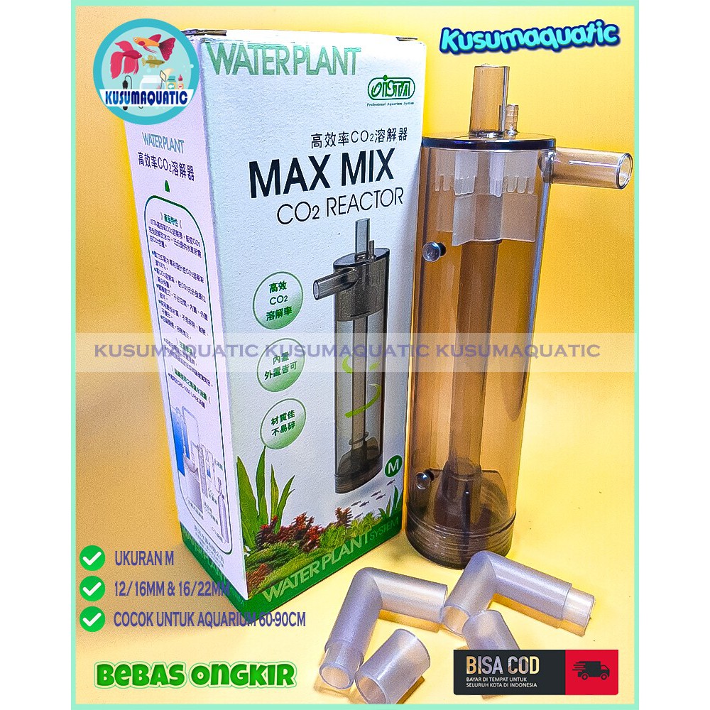 Ista Co2 Reactor Max Mix pelarut co2 Ukuran M