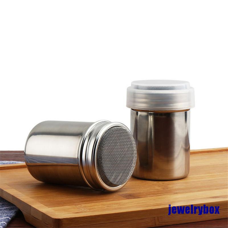 (Jewelrybox) Shaker / Ayakan Tepung / Coklat / Gula Icing / Kopi Bahan Stainless Steel