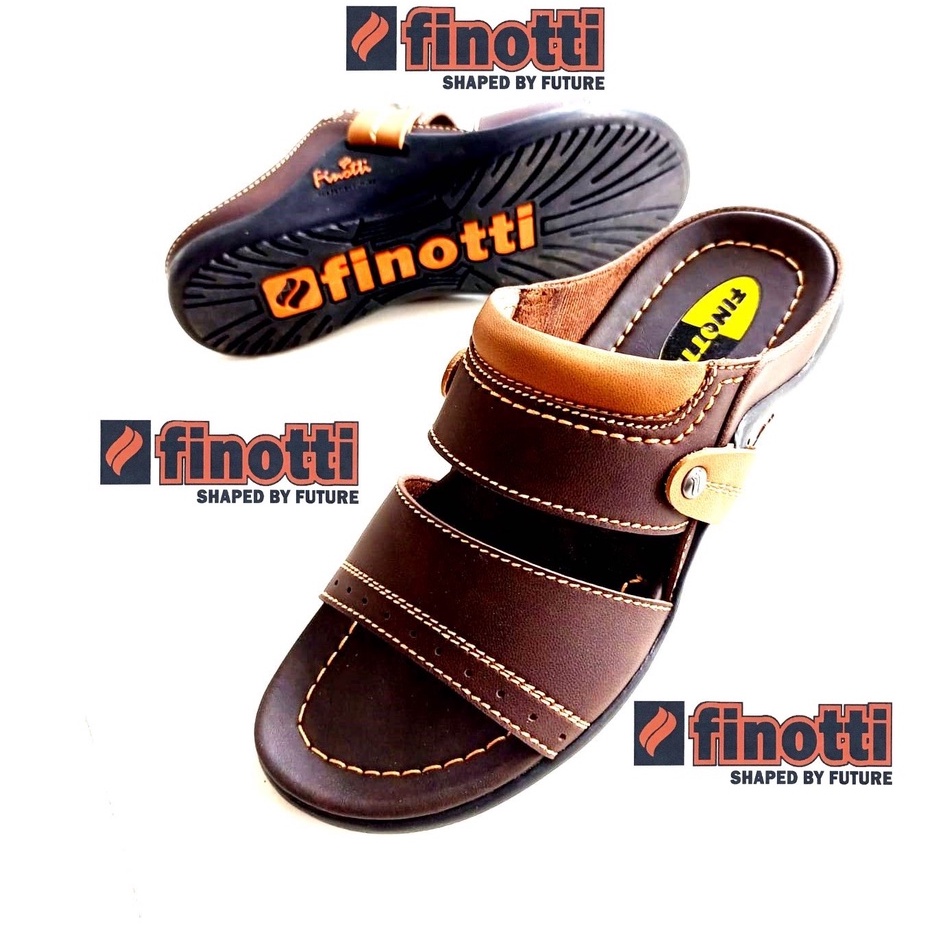 Sandal Kulit Pria finotti Original BPZ Original sendal sendal pria SIZE 38 - 43 COLAB jemmey